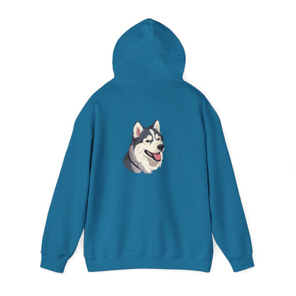 Malamute Head Unisex Hoodie