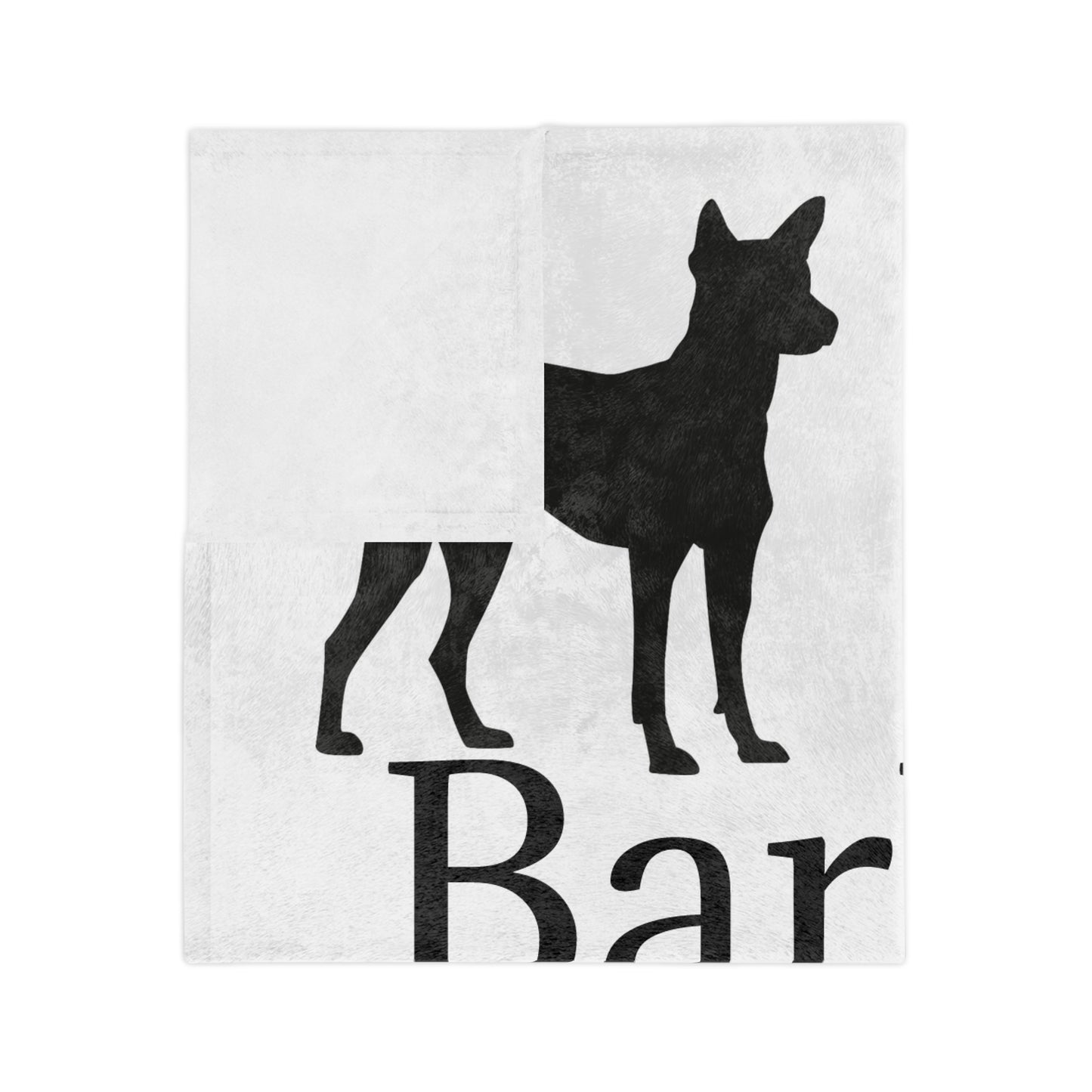 Barkless Not Mute Velveteen Microfiber Blanket