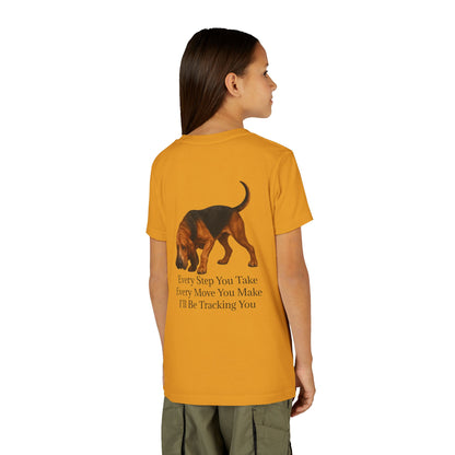 Tracking You Youth Unisex Short Sleeve Crewneck Tee