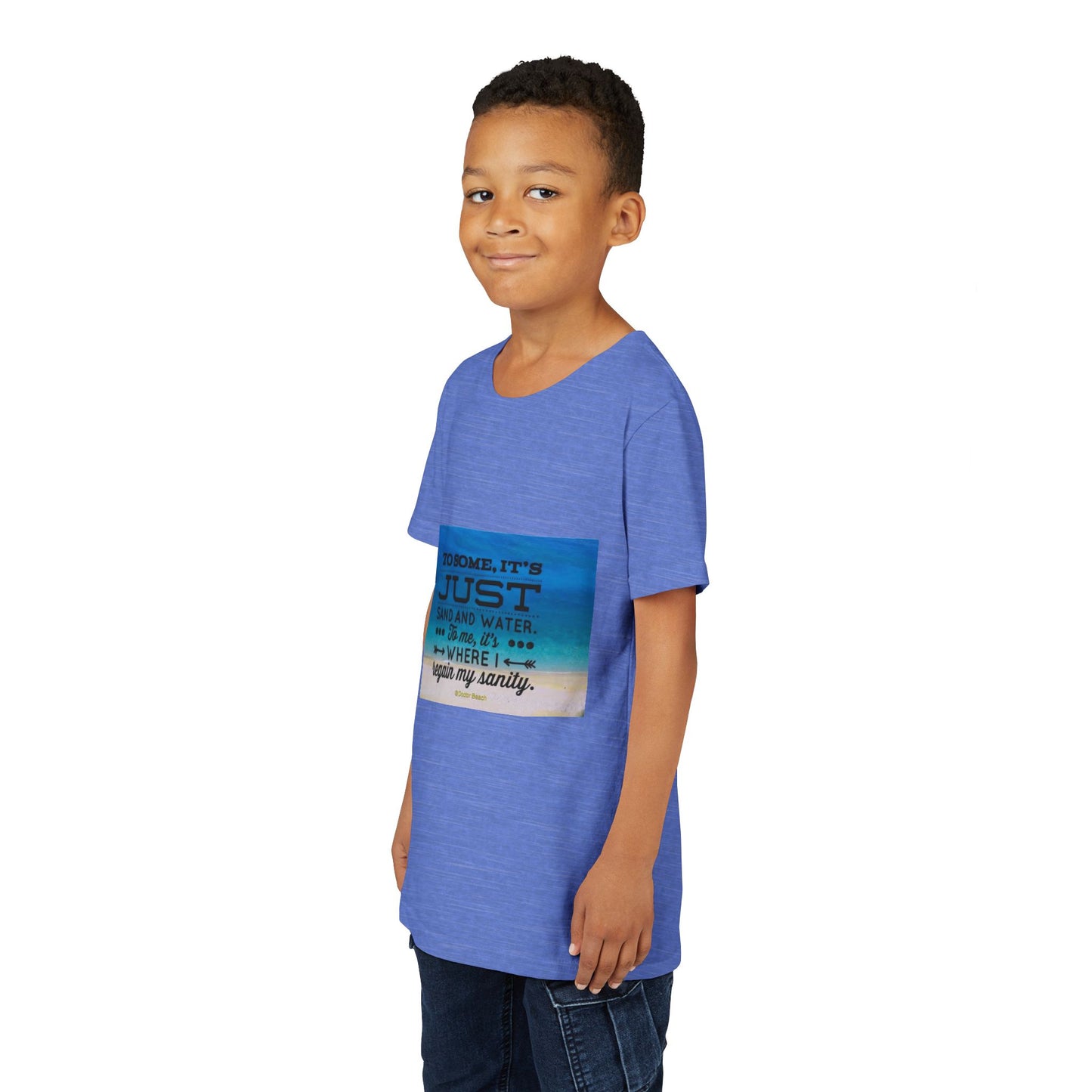 Dr. Beach Youth Unisex Short Sleeve Crewneck Tee