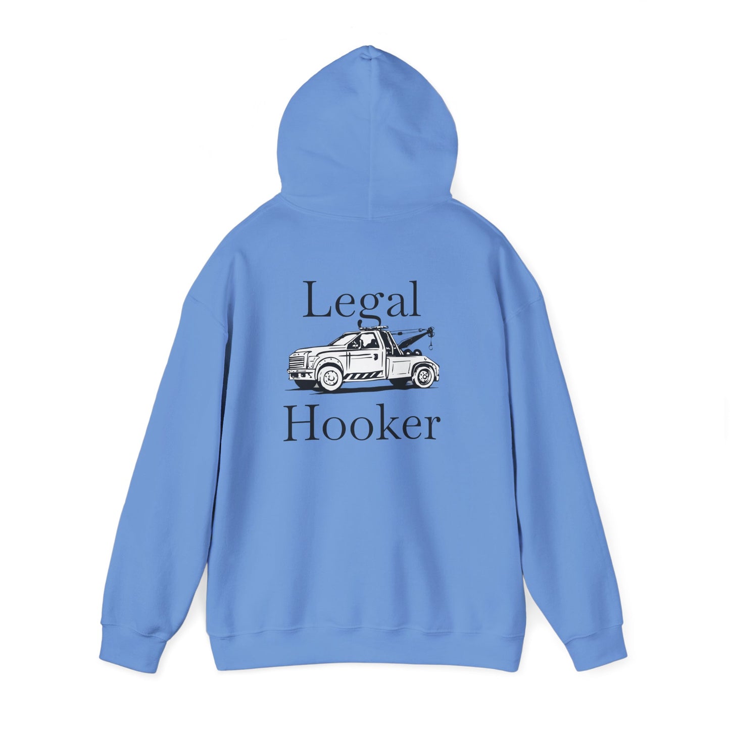 Legal H**ker Wheel Lift Tow Truck Unisex Hoodie