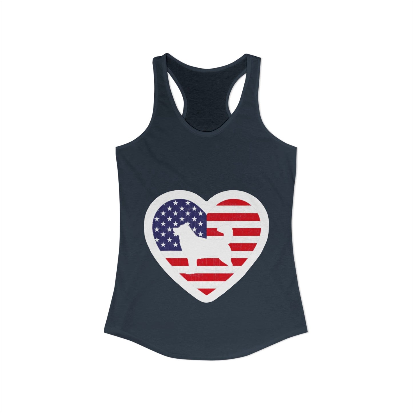 Malamute Flag Women's Racerback Tank