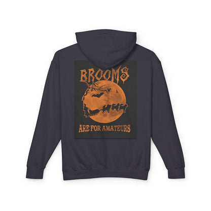 Brooms Are For Amateurs Unisex Lightweight Hoodie