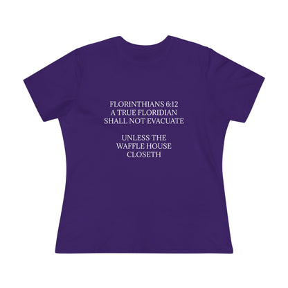 Florinthians 6:12 Women's Short Sleeve Crewneck Tee