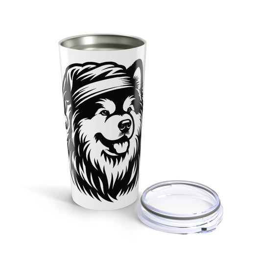 Santa Paws Malamute Tumbler