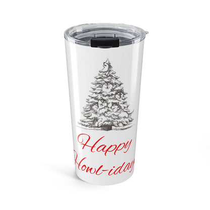 Happy Howl-idays Tumbler
