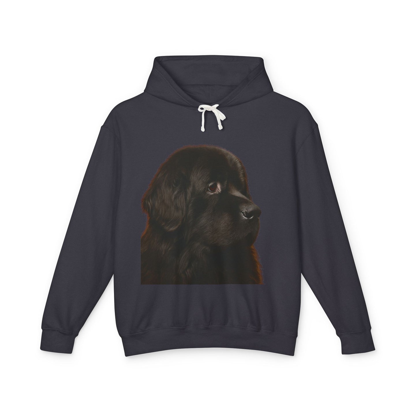 Newfie Head Unisex Lightweight Hoodie