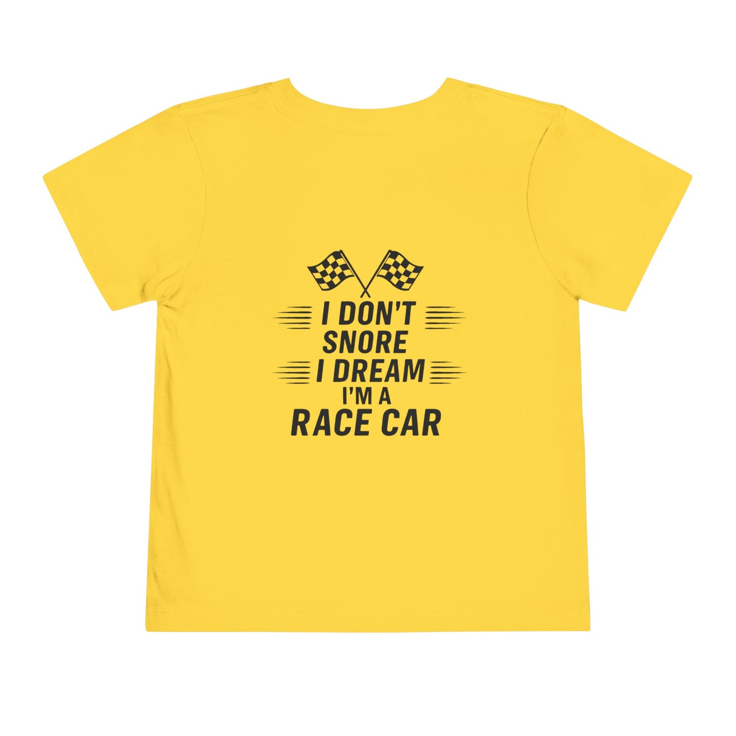 I Don't Snore Toddler Unisex Short Sleeve Crewneck Tee