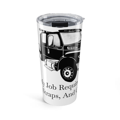 Beds, Straps, And Chains Tumbler