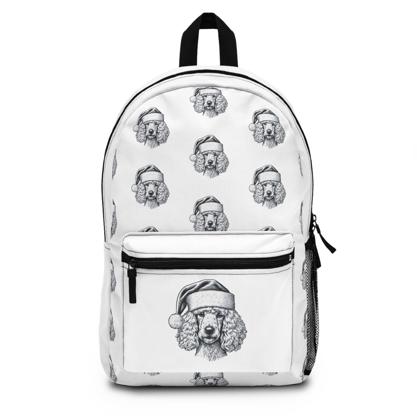 Santa Paws Poodle Backpack