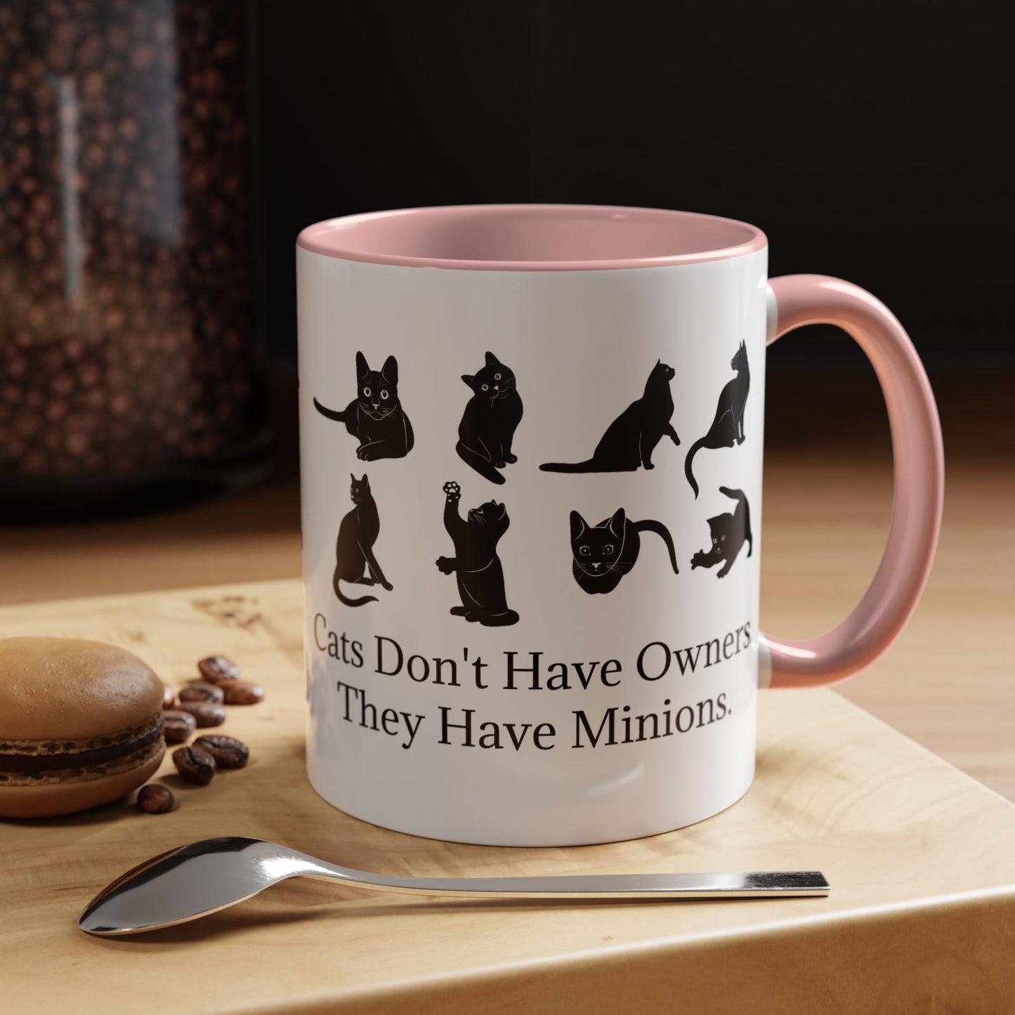 Cat Minions 2-Tone Coffee Mug
