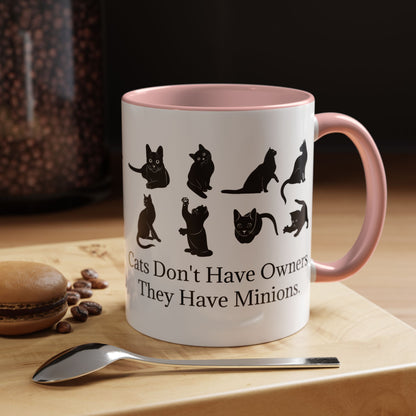 Cat Minions 2-Tone Coffee Mug