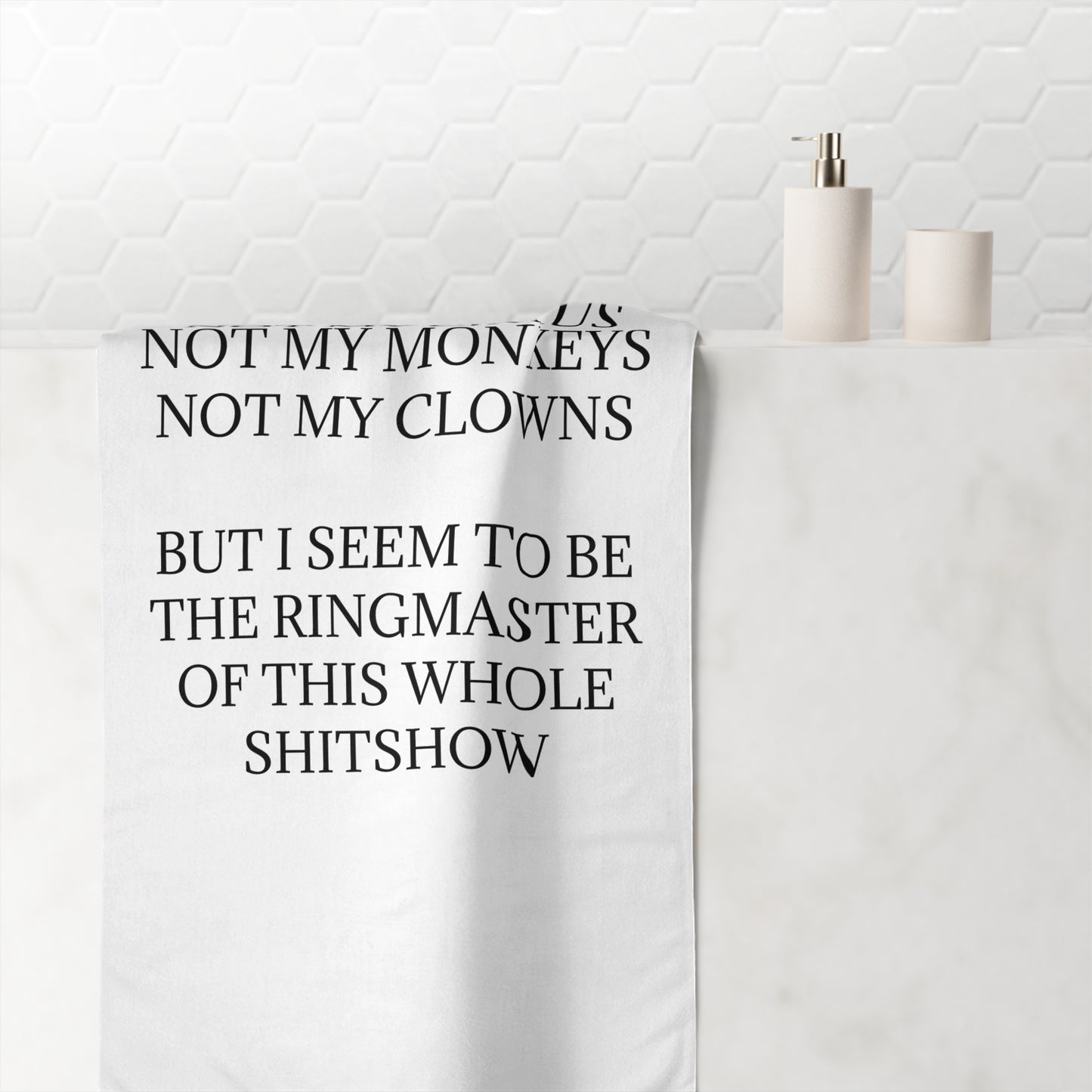 Ringmaster Mink-Cotton  Beach Towel