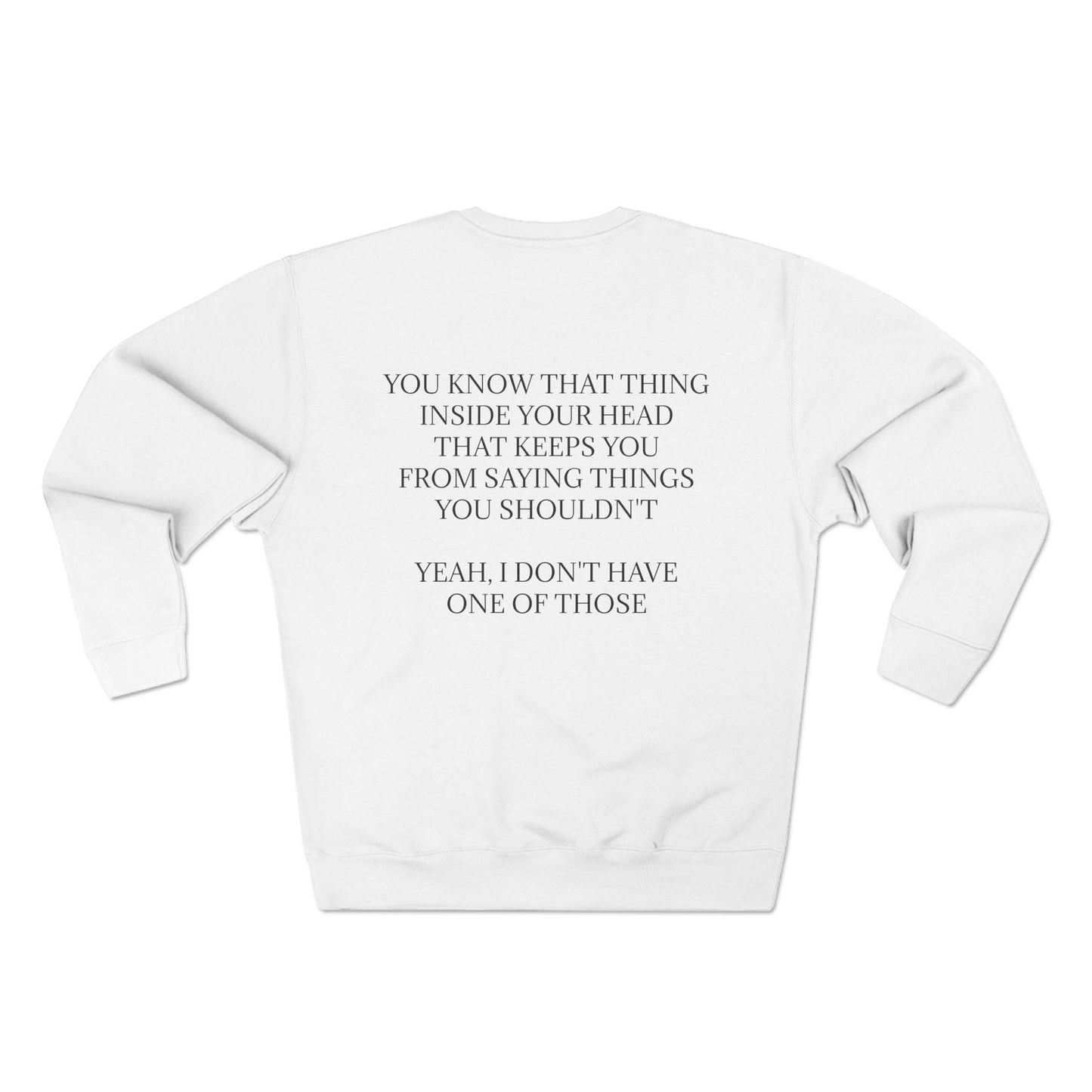 No Filter Unisex Crewneck Sweatshirt