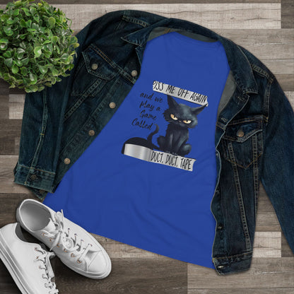 Duct, Duct, Tape Women's Short Sleeve Crewneck Tee