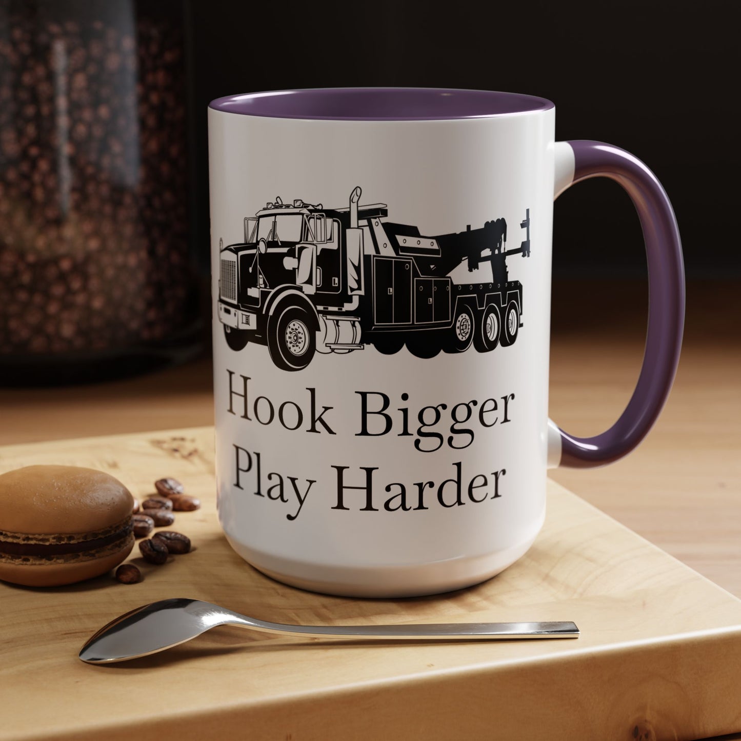 Hook Bigger 2-Tone Coffee Mug