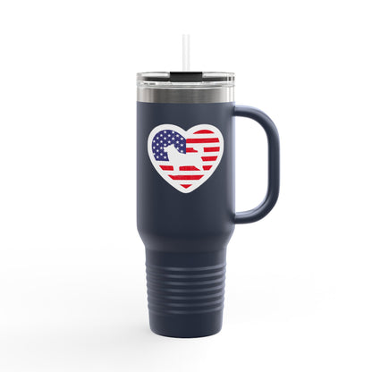Malamute Flag Insulated Travel Mug