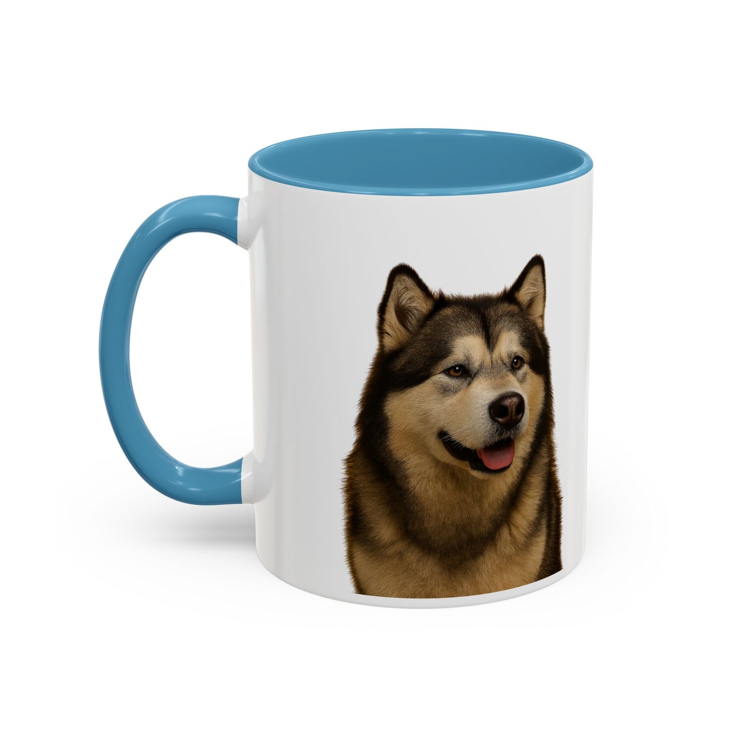 Malamute Head 2-Tone Coffee Mug