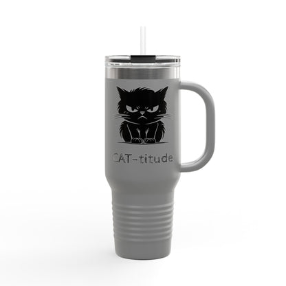 CAT-titude Insulated Travel Mug