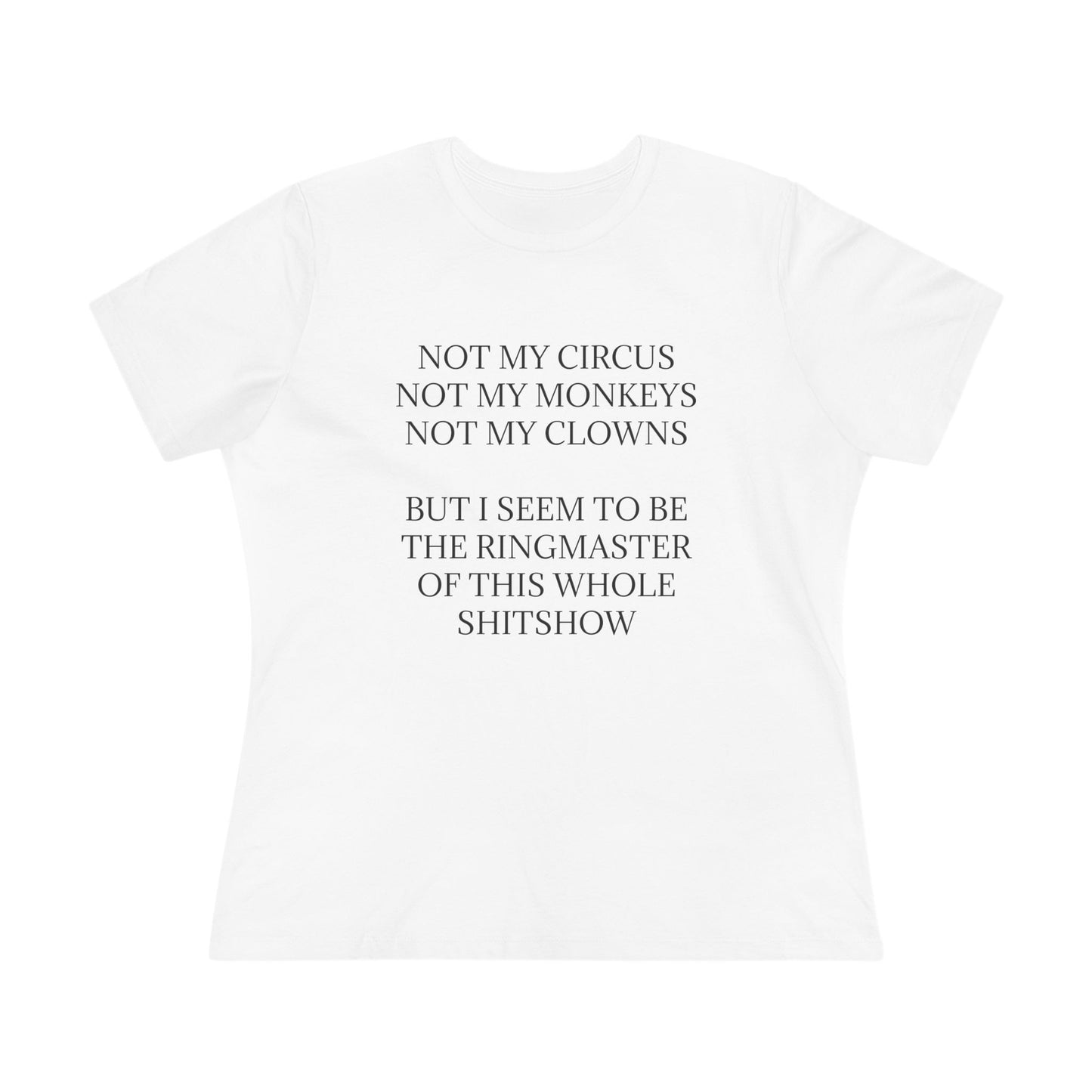 Ringmaster Women's Short Sleeve Crewneck Tee