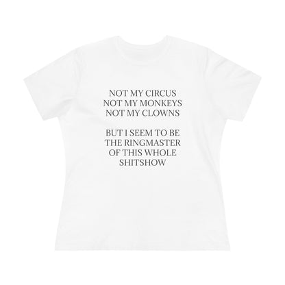 Ringmaster Women's Short Sleeve Crewneck Tee