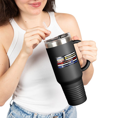 Sow Down Move Over Flag Insulated Travel Mug