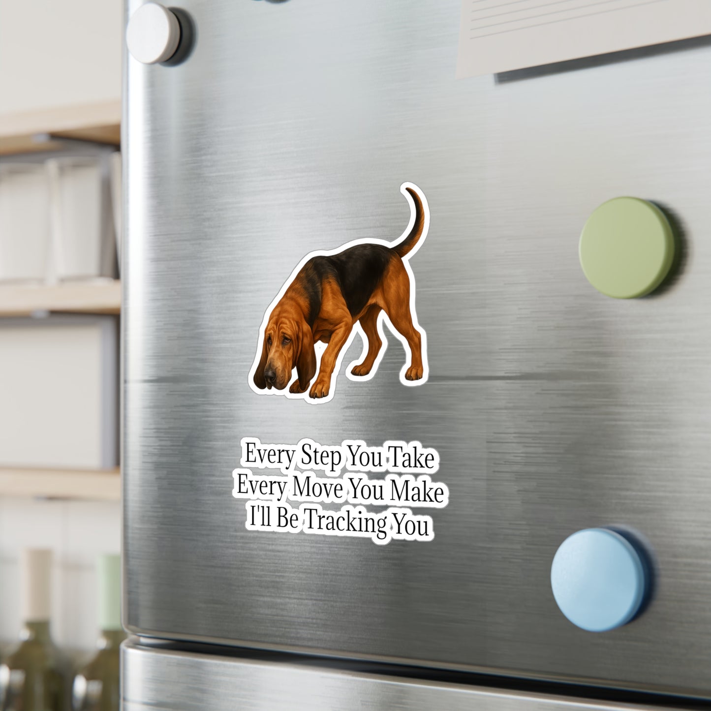 Tracking You Vinyl Decal