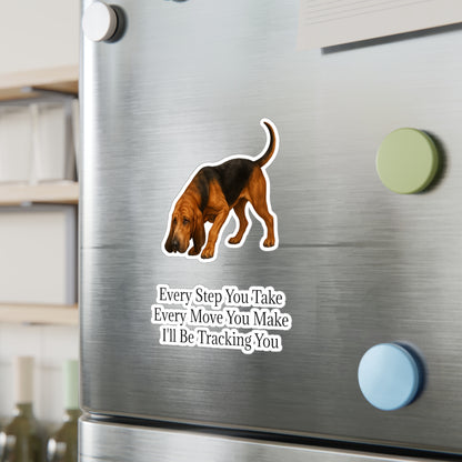 Tracking You Vinyl Decal