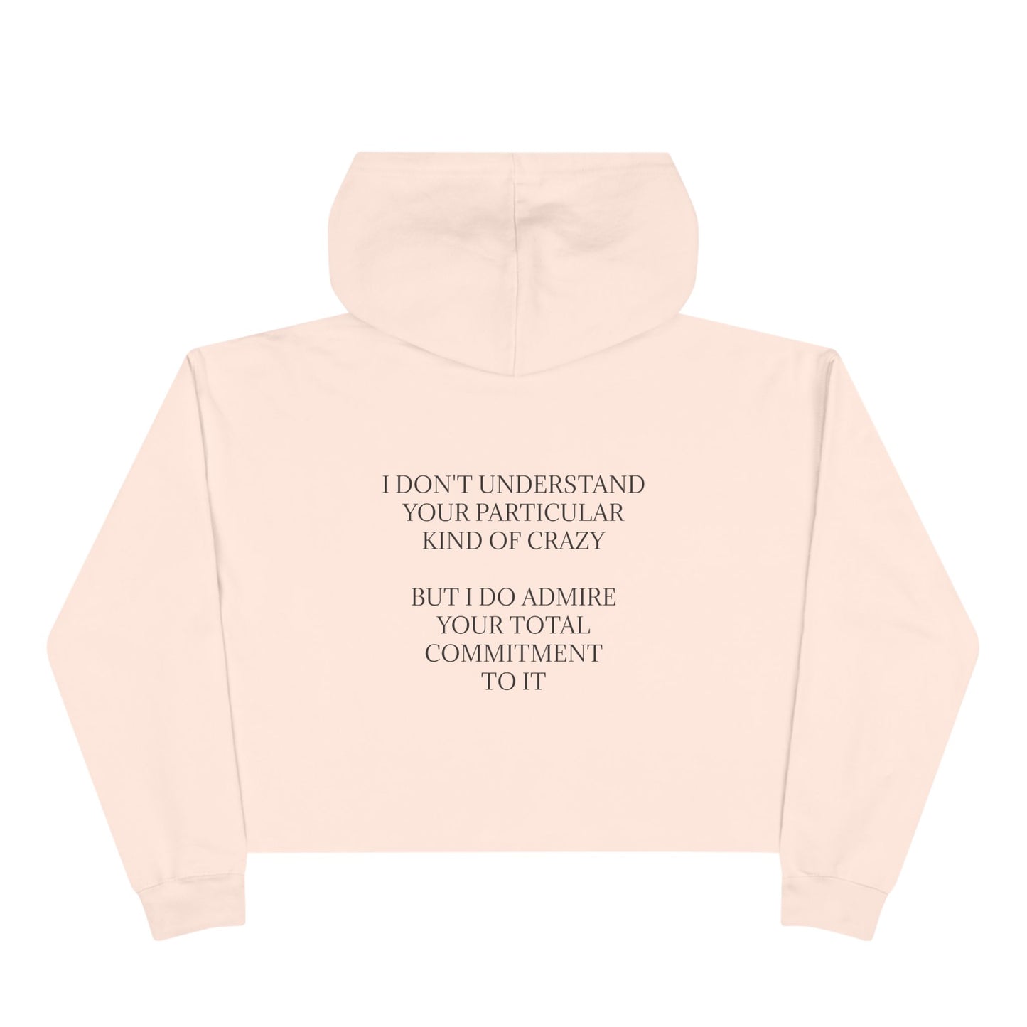 Kind Of Crazy Women's Crop Hoodie