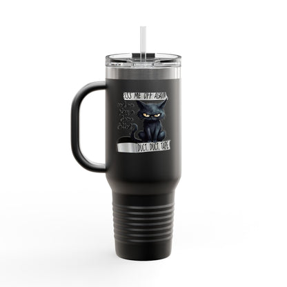 Duct, Duct, Tape Insulated Travel Mug