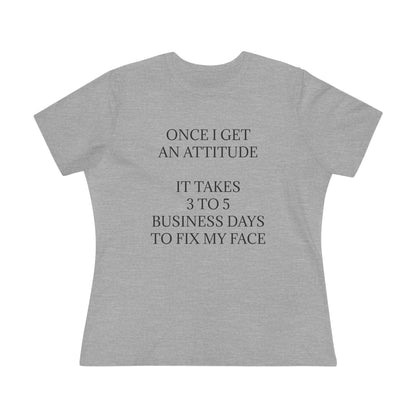 Fix My Face Women's Short Sleeve Crewneck Tee