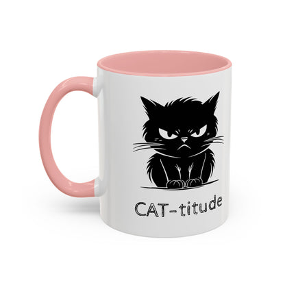 CAT-titude 2-Tone Coffee Mug