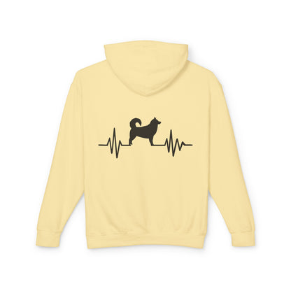 My Heart Beats For Malamutes Unisex Lightweight Hoodie