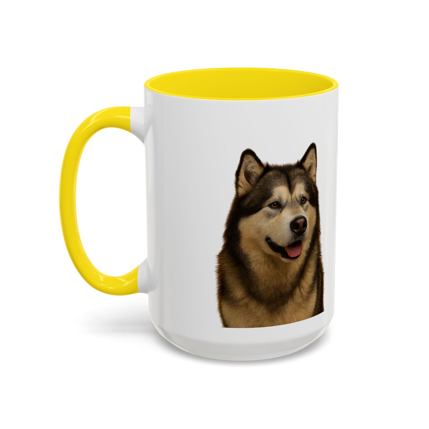 Malamute Head 2-Tone Coffee Mug