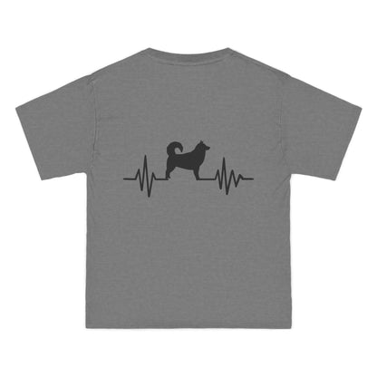 My Heart Beats For Malamutes Men's Short-Sleeve Crewneck Tee
