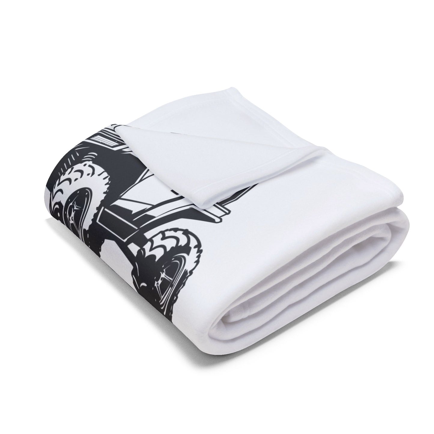 Off The Beaten Path Side By Side Arctic Fleece Blanket