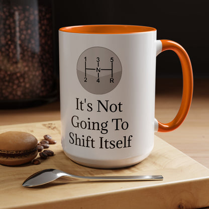 Shift Itself 2-Tone Coffee Mug