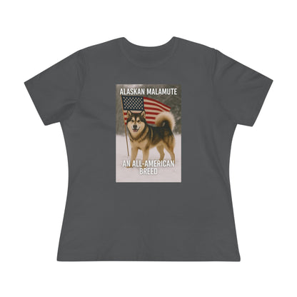 All-American Breed Women's Short Sleeve Crewneck Tee