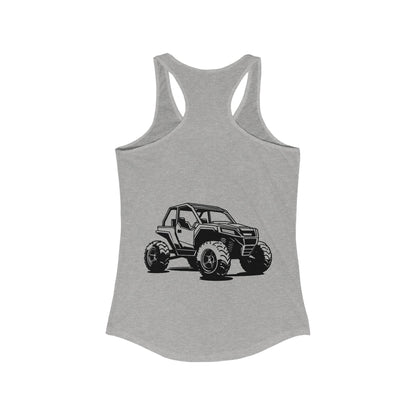 Off The Beaten Path Side By Side Women's Racerback Tank