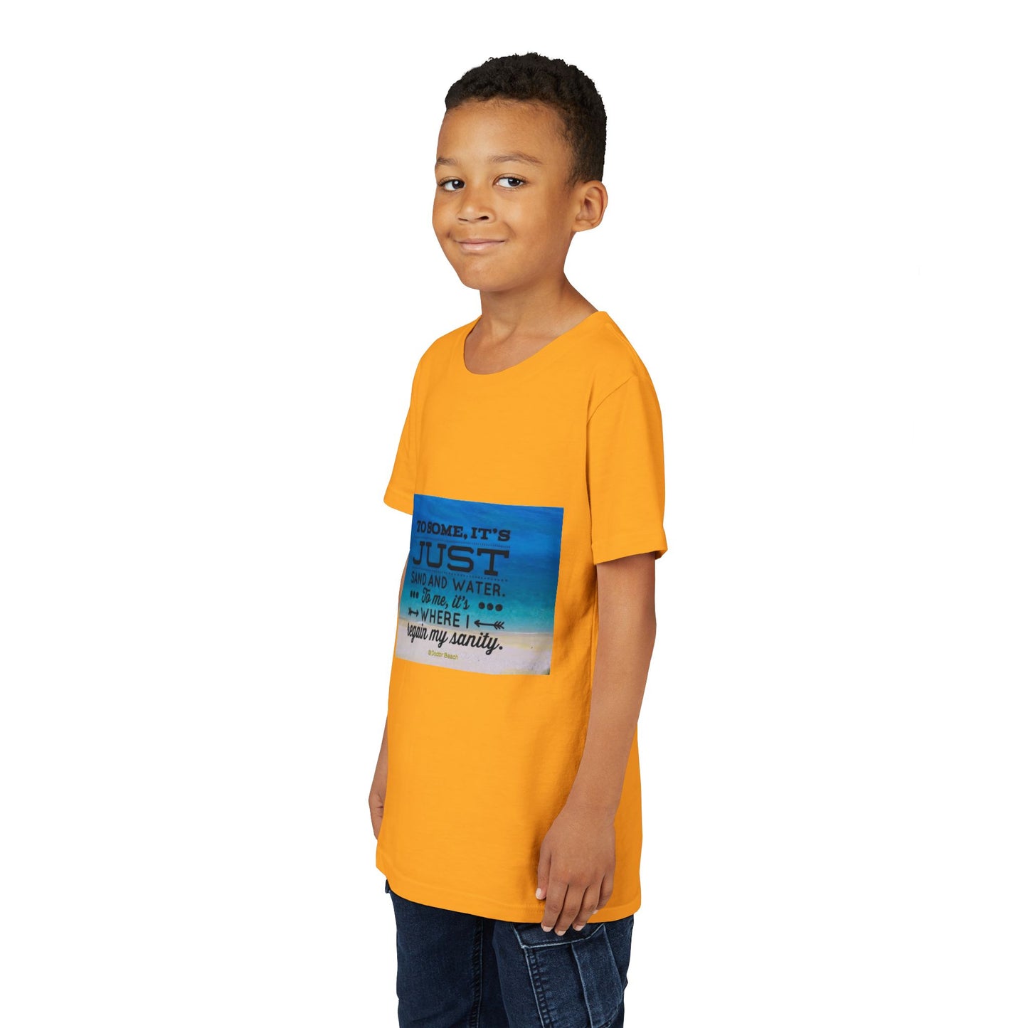 Dr. Beach Youth Unisex Short Sleeve Crewneck Tee