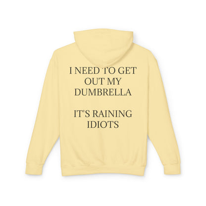 Dumbrella Unisex Lightweight Hoodie