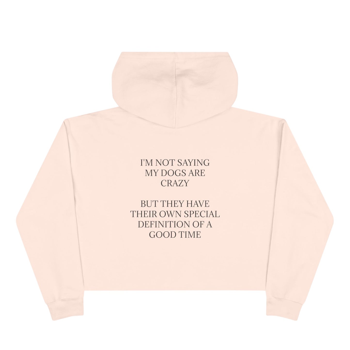 Special Definition Women's Crop Hoodie