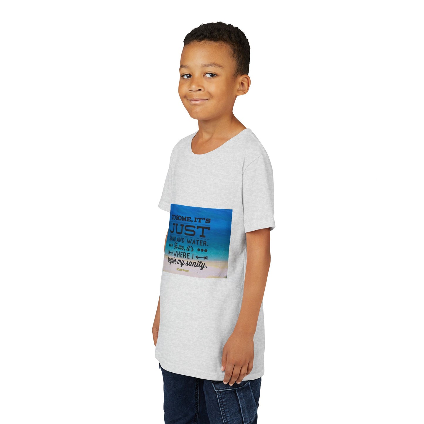 Dr. Beach Youth Unisex Short Sleeve Crewneck Tee