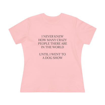Never Knew Women's Short Sleeve Crewneck Tee