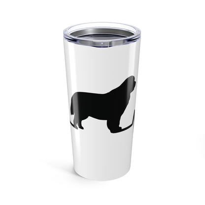 My Heart Beats For Newfies Tumbler