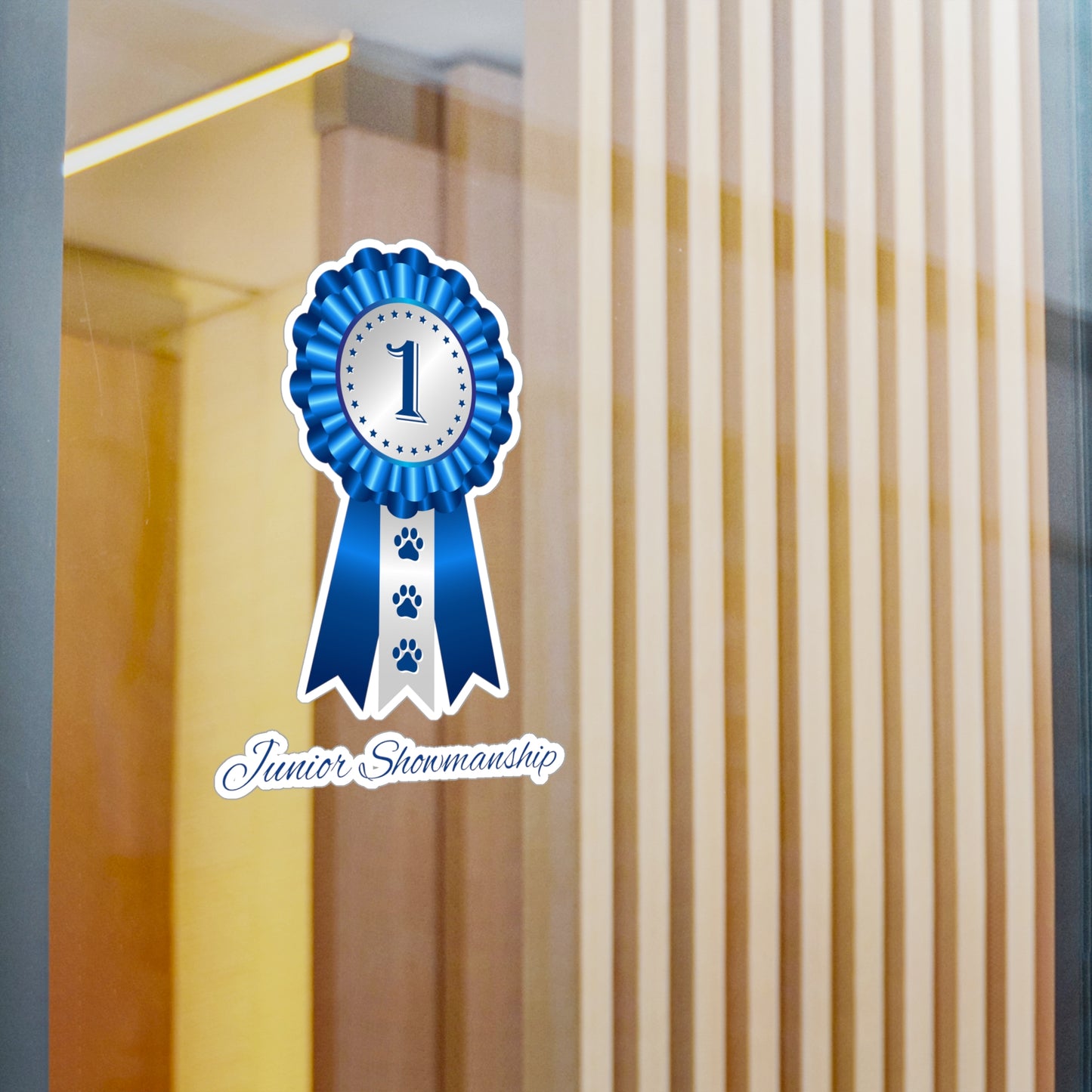 Junior Showmanship Vinyl Decal