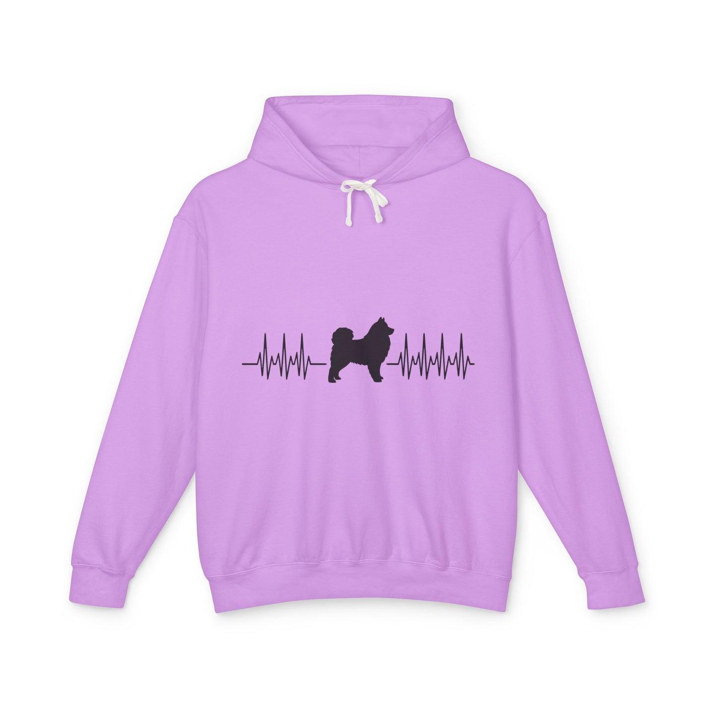 My Heart Beats For Samoyeds Unisex Lightweight Hoodie