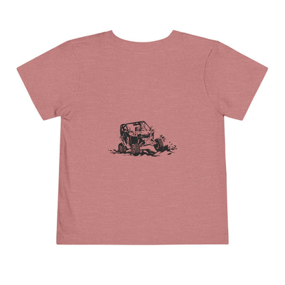 Slingin' Mud Side By Side Toddler Unisex Short Sleeve Crewneck Tee