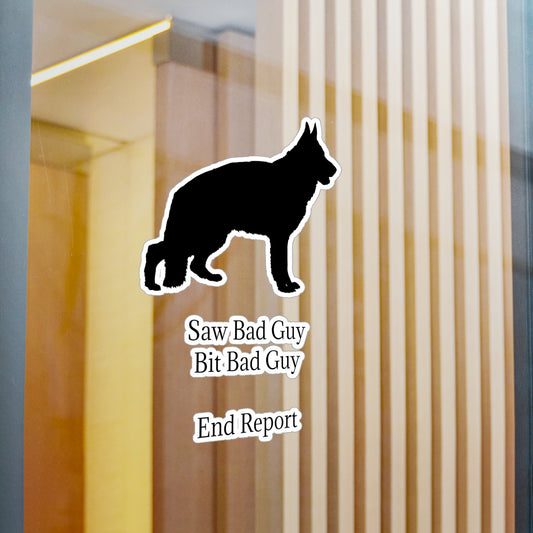 Bad Guy Vinyl Decal