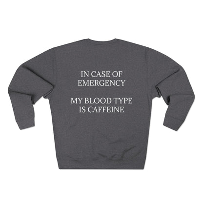 Blood Type Unisex Crewneck Sweatshirt
